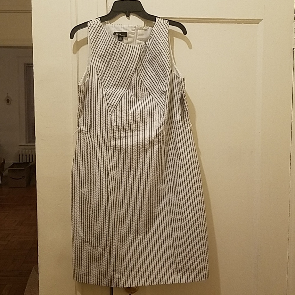 NWT sleeveless striped dress